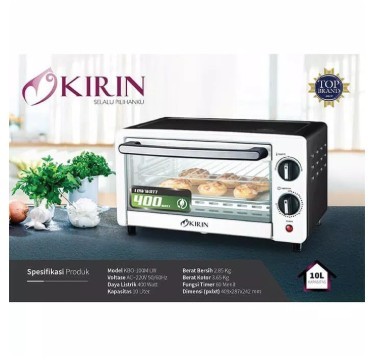 Kirin Oven Toaster 10L - KBO100MLW